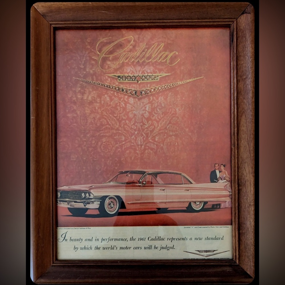 Vintage Cadillac Ads